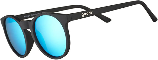 Midnight Ramble at Circle Bar Polarized Round Sunglasses for Men & Women