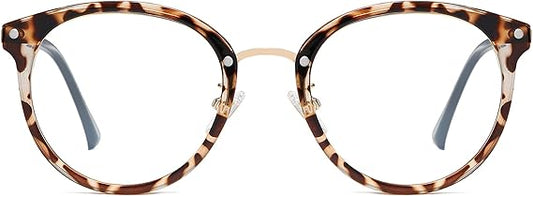 Retro Round TR90 Blue Light Reading Glasses