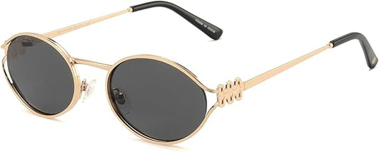 Retro Oval Sunglasses Womens Trendy 2025
