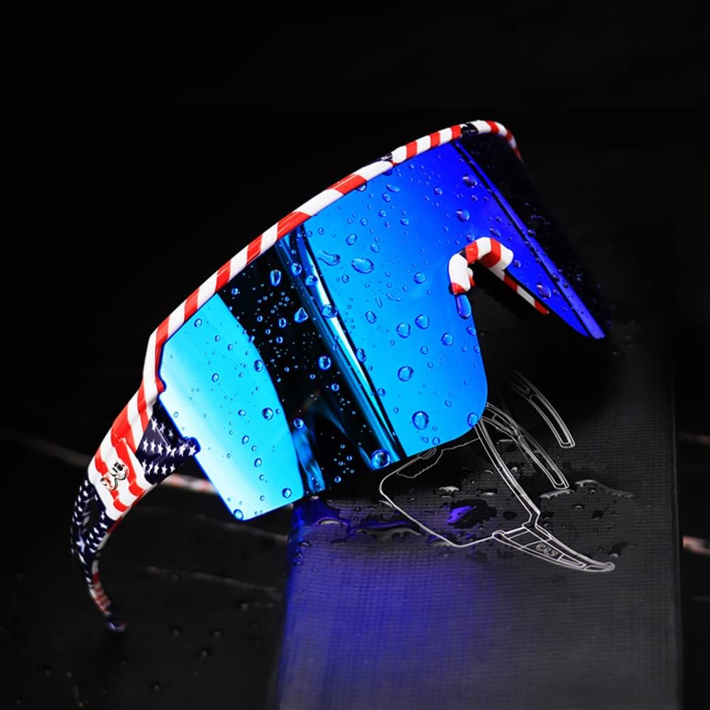 FMY Polarized Cycling Glasses Sports Sunglasses,UV400 Protection