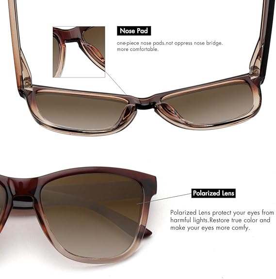 MEETSUN Polarized Sunglasses for Women Men Trendy Classic Retro Designer Style